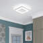Plafonnier DEL carré moderne, luminaires de couloir