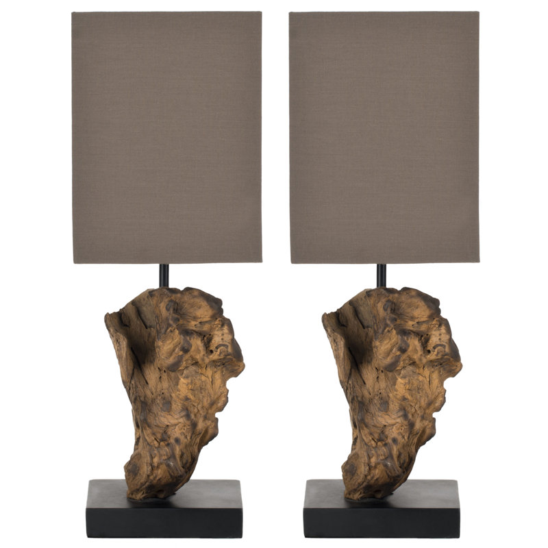 Wood Table Lamp