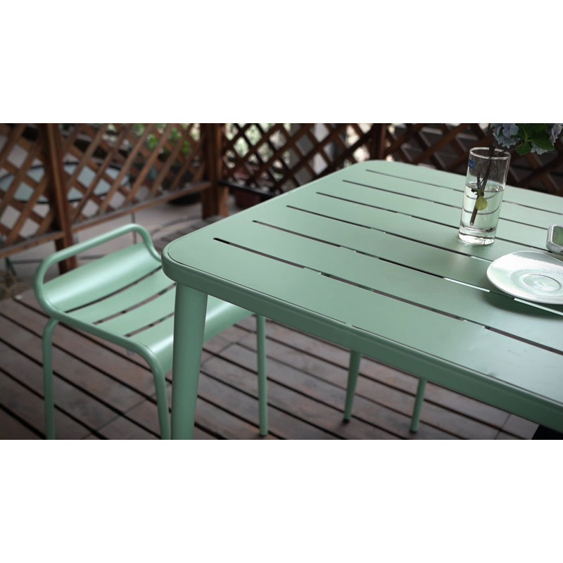 Chaise de terrasse Alarni, Vert