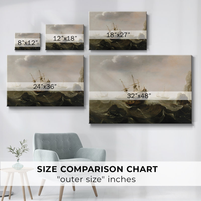 Paysage rétro - CCLXV, H 19 po x l 28 po x P 1,5 po, Toile tendue