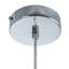 Mcglone 1 - Light Silver Cylinder Pendant