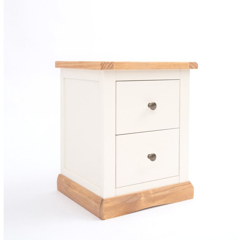 Miya 45cm W Plywood / Laminate Board Bedside Table