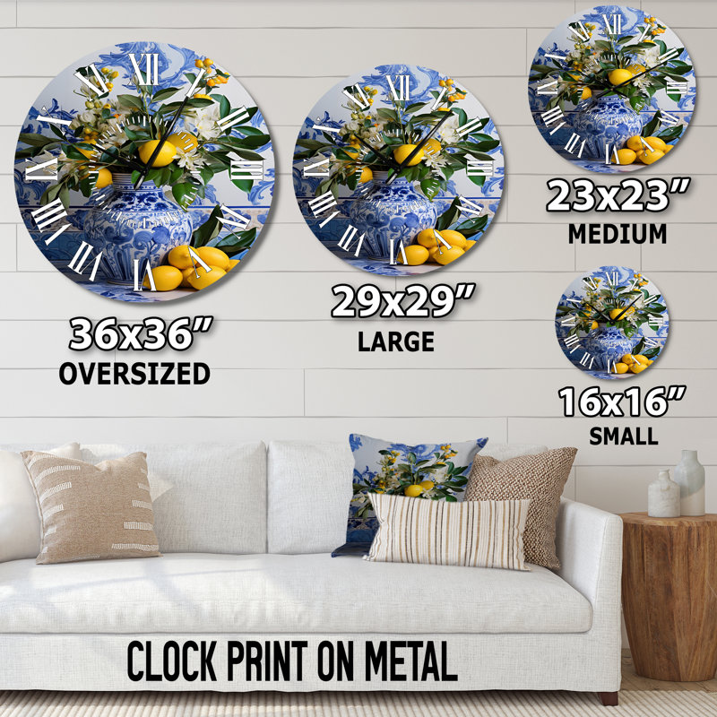 Horloge murale grecque, Grand