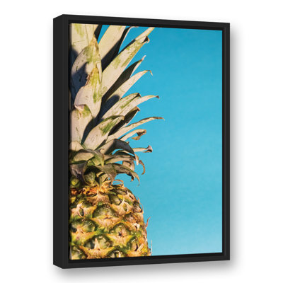 Large Pineapple - Graphic Art on Canvas