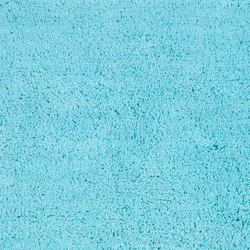 Tapis pour salle de bain Dobrinka, Turquoise, 20 po x 20 po (contour)