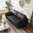 Magda Faux Leather Reception 70'' Sofa-661059533