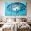 «Diving With Fishes» sur toile-296815707