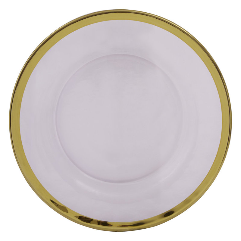 Berning 21Cm Side Plate With Gold Rim