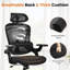 Chaise de bureau Grovetown-1785518596