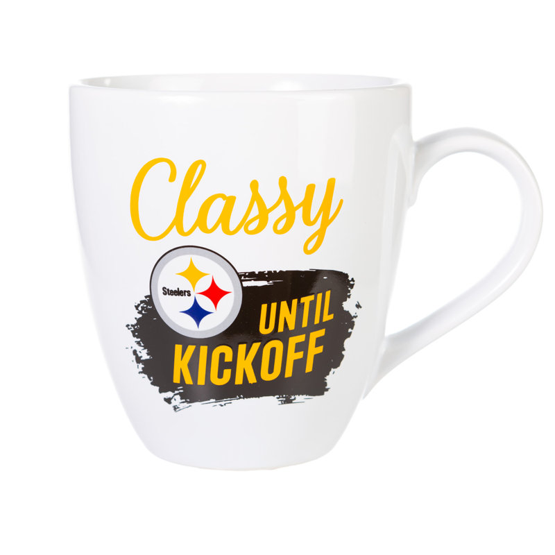 Ensemble de 2 tasses à café NFL, Pittsburgh Steelers