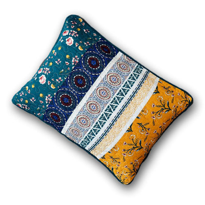 Polyester Floral Sham Set