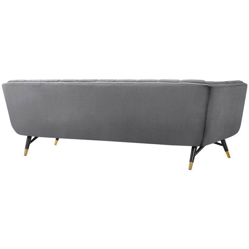 Canapé Strick & Bolton, Polyester gris