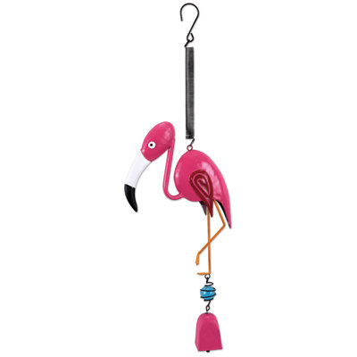 Carillon flamant rose wind Alvin