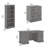 Raker 4 Piece Executive Desk Office Set-1706992087
