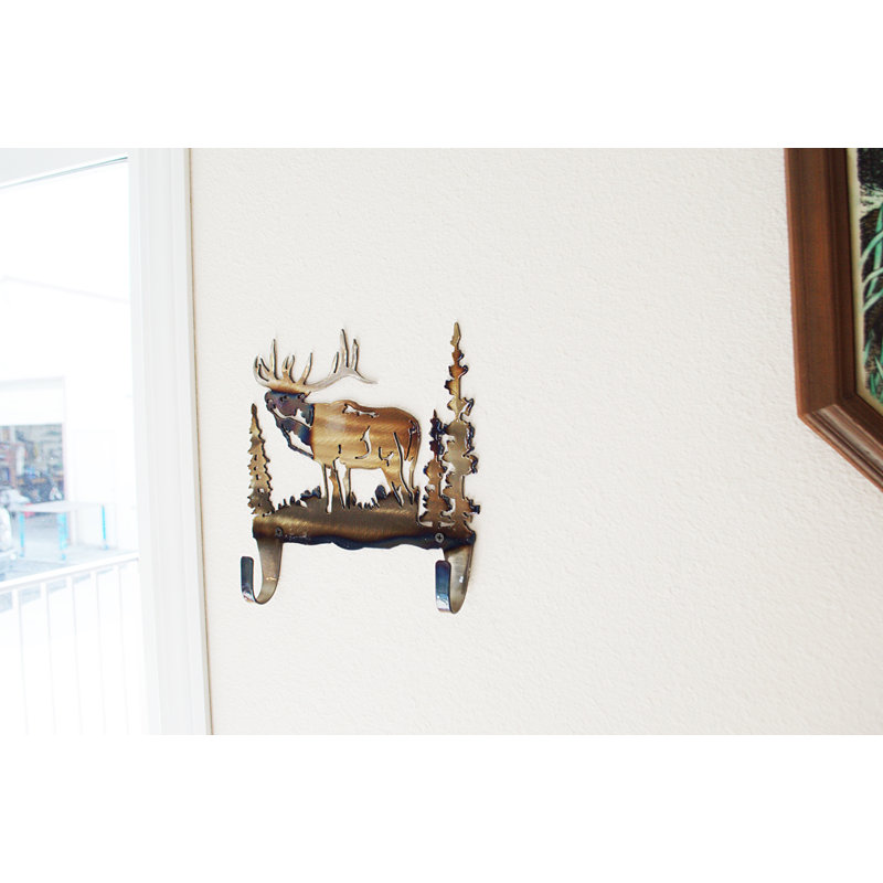 ELK SIDE VIEW TOWEL HOOK