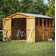8 Ft. W x 12 Ft. D Overlap Apex Wooden Shed