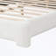Grand lit tapissier avec tête de lit basse Boucle-656714003
