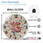 Horloge murale 12 po