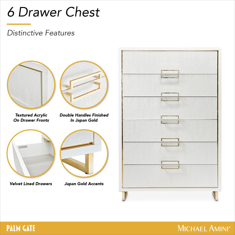Palm Gate 6 - Drawer Dresser