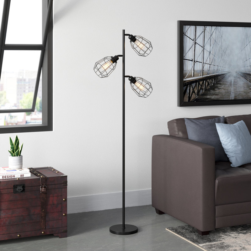 Mitchel 166cm Black Tree Floor Lamp