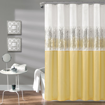Pruneda Polyester Shower Curtain
