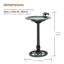 Plastic Pedestal Birdbath
