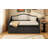 Daybed With Trundle And Storage, Wooden Sofa Bed With Upholstered Button Tufted Backrest For Versatile Use-247209026
