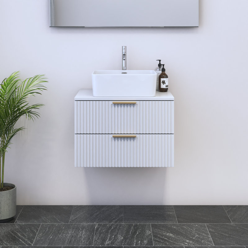 Madera 01 Vanity, White