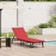  Chaise longue avec coussin en rotin de polyester brun-1949571032-1949571039