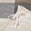 Housse de couette à chevrons et à carreaux Buffalo de 6 pièces pour une chambre relaxante (lit double/grand lit).