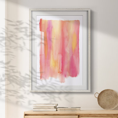 Summer Sherbet Wash II -Framed Print