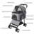 Foldable Pet Stroller with