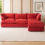 Canapé modulaire en forme de L en velours avec repose-pieds avec rangement, canapé 4 places Cloud avec rembourrage en duvet et mousse, housses amovibles pour animaux de compagnie pour le salon-1678088874