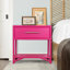 Olivia Collection 1 - Drawer Rattan Nightstand-1959218099