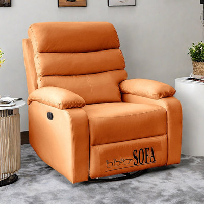 Modern Faux Leather Casual Functional Recliner