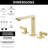 Widespread Double Handle Bathroom Faucet-107545223