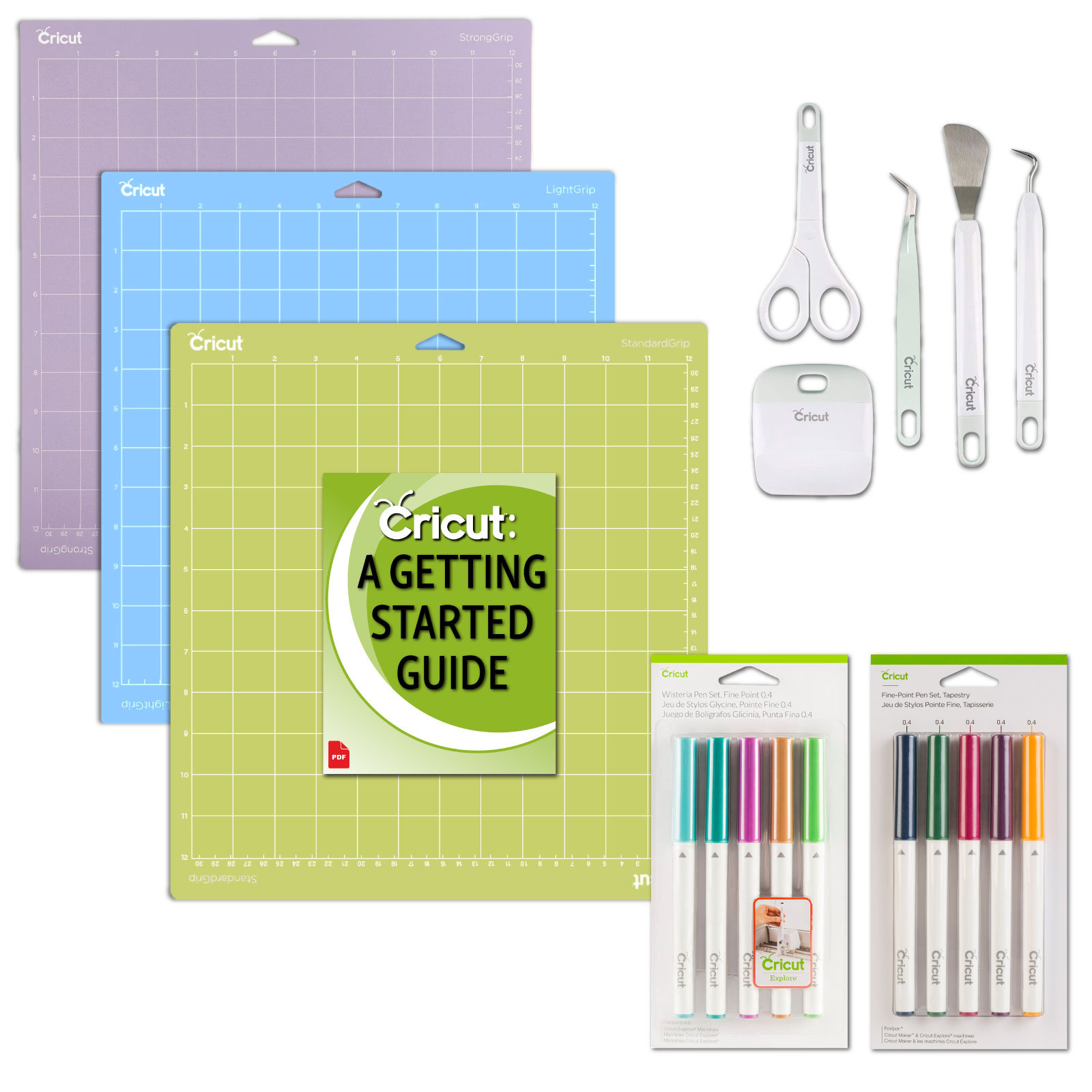 Cricut Joy Kit Starter Bundle, 3 bolígrafos de colores
