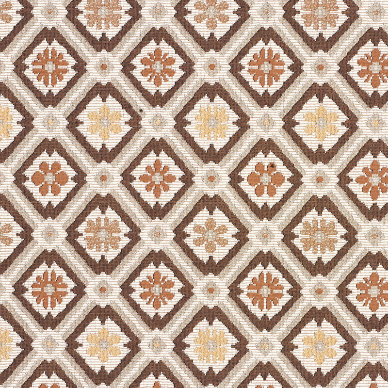 Tissu de tapisserie Savonnerie, Brun