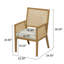 Chaise de salle à manger rembourrée Calira-125286385