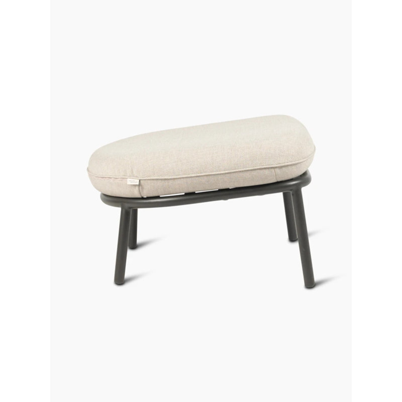 Kodo Outdoor Ottoman, Dune White