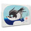 Hawk In Flight by Katsushika Hokusai - Wrapped Canvas Painting-55359423