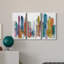 Spectre de l'horizon - peinture sur toile tendue 3 pièces-617251124