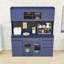 Buffet avec prise de courant, tiroirs de rangement, armoire et tablettes-2000523175