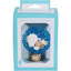 Veilleuse ronde coquillage bleu foncé