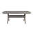 Helbert 70" Solid Wood Farmhouse Trestle Base Dining Table-1184118492