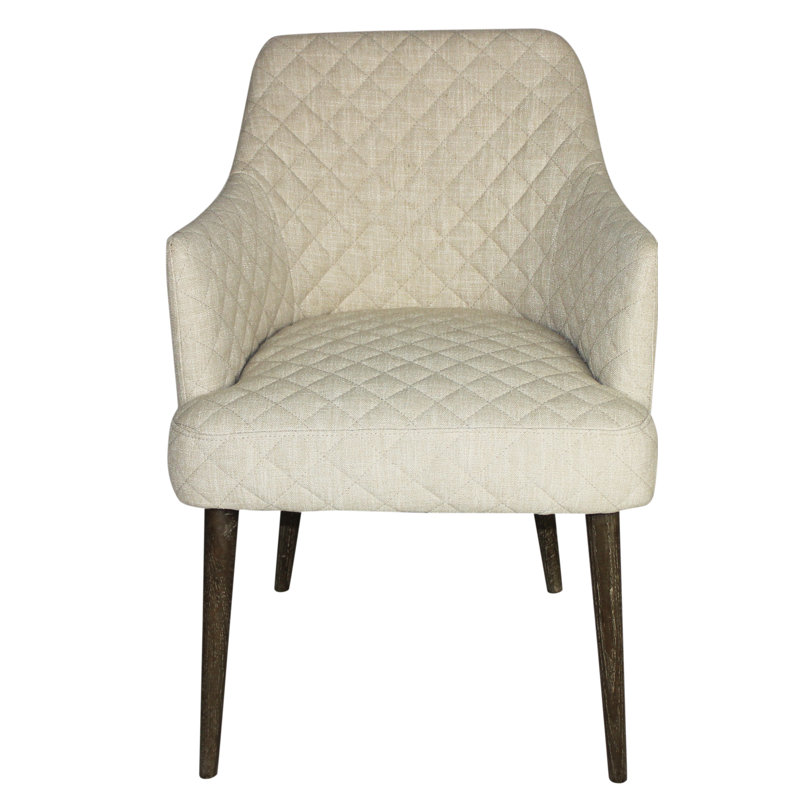 Fauteuil Altizer, Mélange de polyester blanc