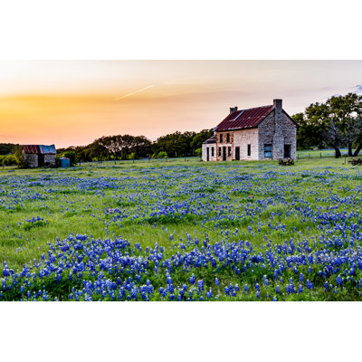 Abandonded Old House. - Photographie sur toile tendue