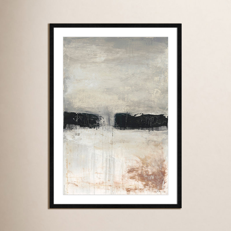 «Autumn in the Dark Forest» par - Print, Cadre noir, H 35,5 po x l 25,5 po x P 0,75 po