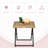 Square Wicker/Rattan Outdoor Folding Side Table