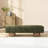 Boucle Fabric Upholstered Bench, Tool-Free Assembly, Sturdy Support for Multiple Spaces